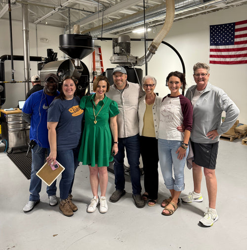 WGN Morning News Around Town Visits Conscious Cup Coffee Roasters!